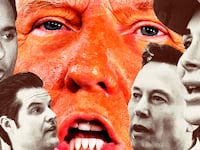 Donald Trump, Elon Musk, Vivek Ramaswamy, Matt Gaetz