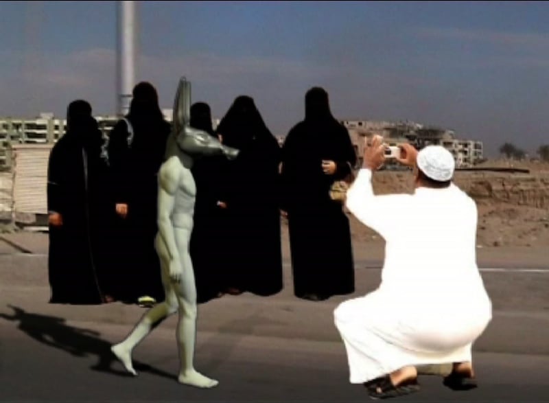 articles/2013/11/11/fotofest-2014-brings-largest-collection-of-contemporary-arab-photographic-art-to-u-s/OZ_HafezK_Presidents-Superheroes_jnwl02