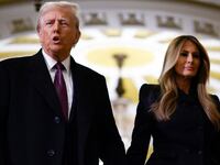 Donald Trump and Melania Trump