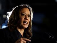 Harris campaigns in Pennsylvania.