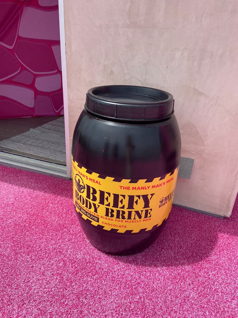 Ken’s chocolate-flavored “beefy body brine.”