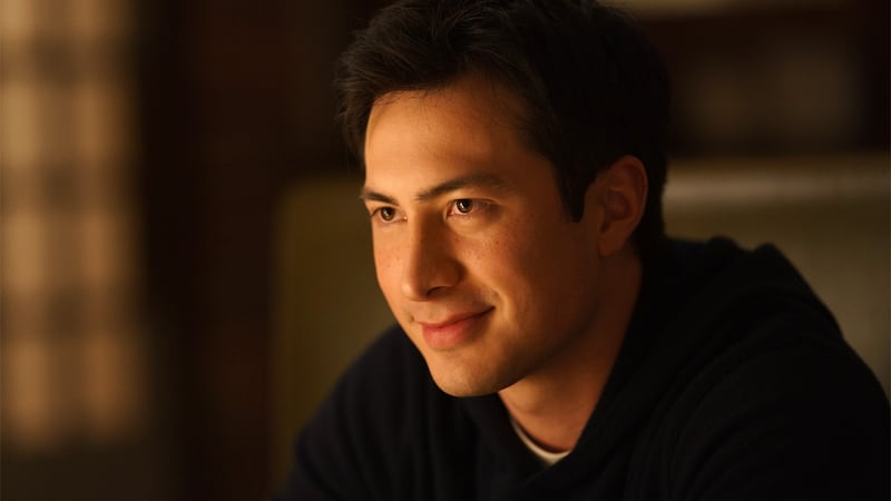 Hudson Williams as Shane Hollander in Heated Rivalry.