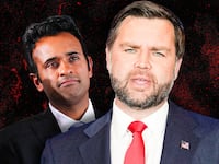 Vivek Ramaswamy and JD Vance.