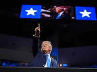 Republican presidential candidate, former U.S. President Donald Trump