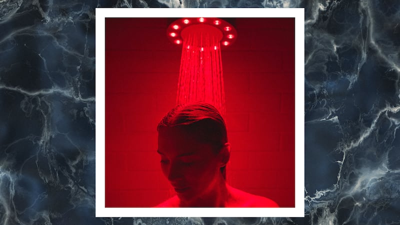 Red Light Showerhead Filter.