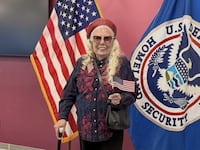 Legendary folk singer Joni Mitchell became a U.S. citizen after living in the States for nearly 62 years.