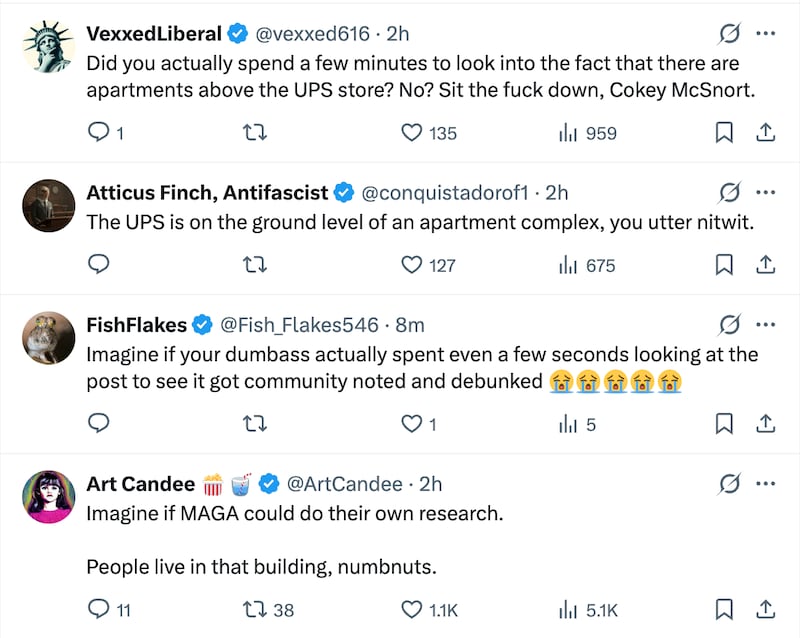 Commenters mock Donald Trump Jr.’s post, complaining that the media is not investigating a voting fraud conspiracy that has already been disproven.