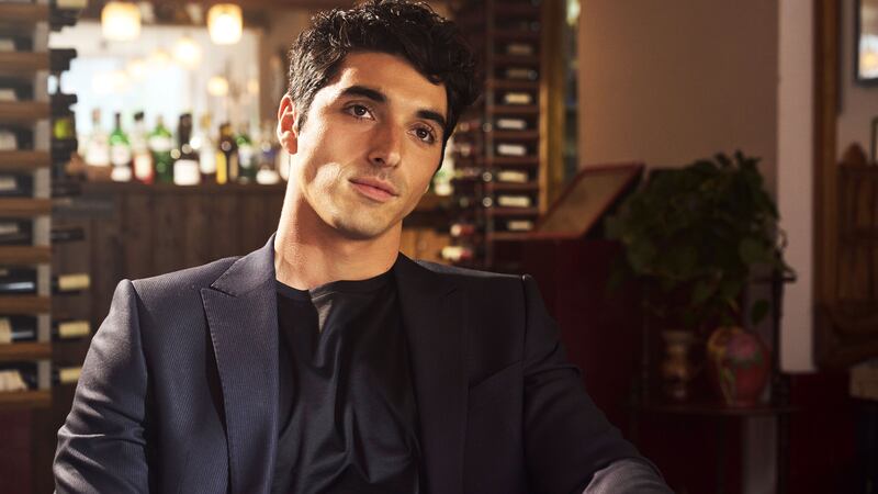 A photo including Taylor Zakhar Perez as Alex Claremont-Diaz in Red, White & Royal Blue