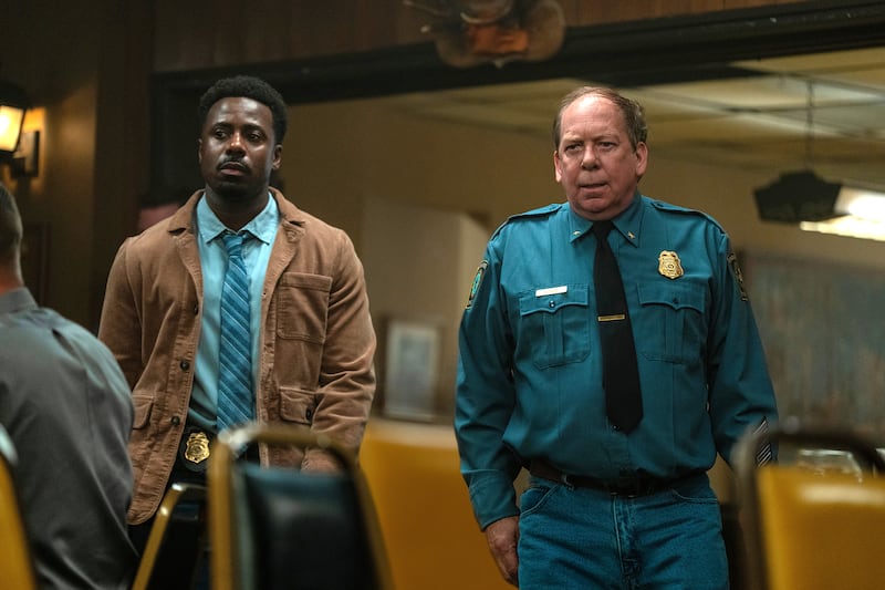 Gary Carr and Bill Camp in "Nocturne,"