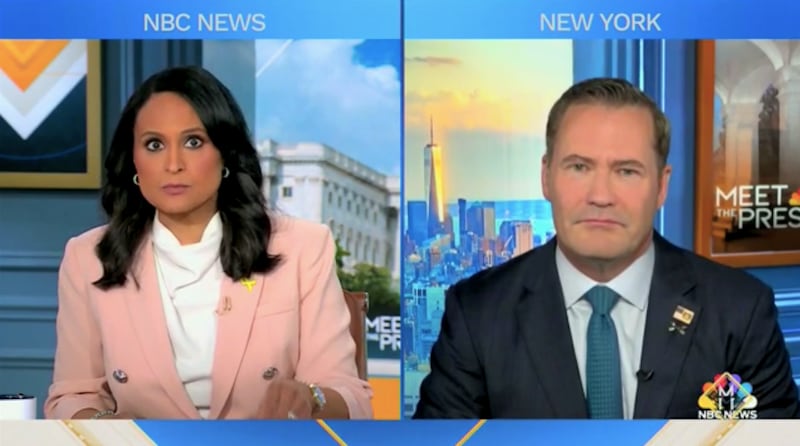 Mike Waltz on Meet the Press with Kristen Welker