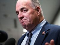 Rep. Dan Kildee looks at the camera.