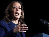 U.S. Vice President Kamala Harris delivers remarks during the Sigma Gamma Rho Sorority Inc.'s 60th International Biennial Boule event in Houston, Texas, U.S., July 31, 2024.