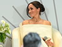 Meghan, Duchess of Sussex speaks onstage at The Archewell Foundation Parents’ Summit