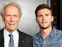 Francesca Fisher-Eastwood, Clint Eastwood and Scott Eastwood