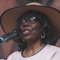 Voletta Wallace, mother of slain rapper Christopher "Notorious B.I.G" Wallace.