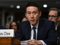 Shou Zi Chew speaks during a Senate Judiciary Committee hearing titled "Big Tech and and the Online Child Sexual Exploitation Crisis."