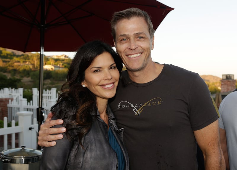 Lauren Sanchez and then husband Patrick Whitesell in 2013.