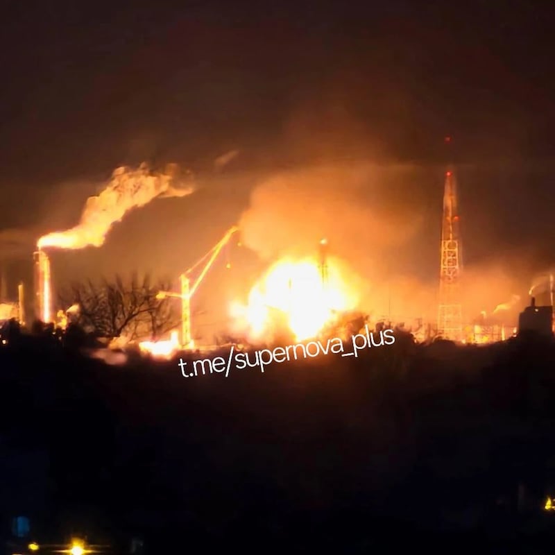 Ukrainian drone attacks