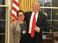 Maggie Haberman, Donald Trump