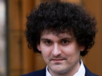 FTX founder Sam Bankman-Fried leaving a courthouse in July.