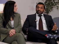Kash Patel and Alexis Wilkins