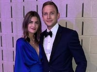 U.S. Rep. Max Miller (R-OH) and his estranged wife Emily Moreno Miller pose together in an undated photo.
