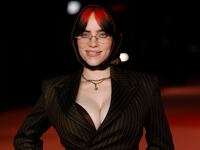Billie Eilish attends the 3rd Annual Academy Museum Gala at Academy Museum of Motion Pictures.