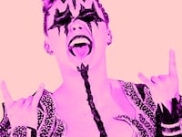 A photo illustration of Jojo Siwa