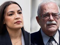 Congresswoman Alexandria Ocasio-Cortez and Rep. Gerry Connolly.