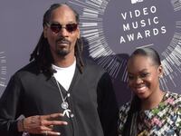 Snoop Dogg and his daughter Cori Broadus