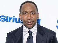 NEW YORK, NEW YORK - JULY 17: Stephen A. Smith visits SiriusXM Studios on July 17, 2025 in New York City. (Photo by Noam Galai/Getty Images)