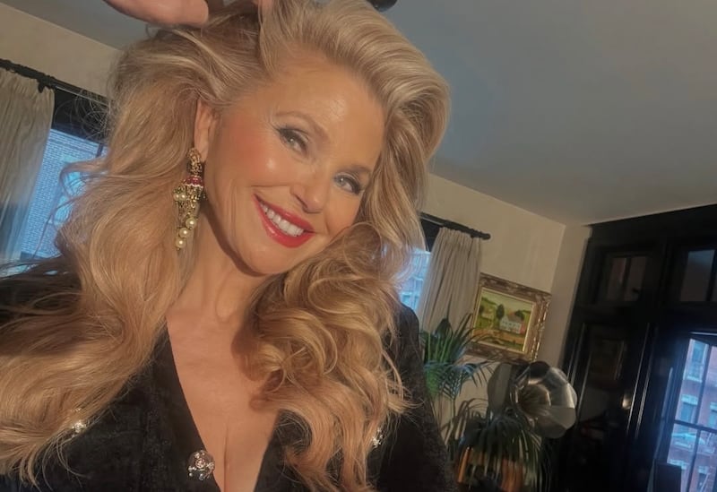 Supermodel Christie Brinkley celebrated the relaunch of her Black Velvet campaign 50 years after she first collaborated with the brand.