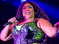 A picture of Lizzo, who has been accused by three of her former dancers of fostering a hostile work environment—as well as allegedly sexually harassing and fat shaming them—in a lawsuit filed Tuesday. More people have since come forward with allegations.
