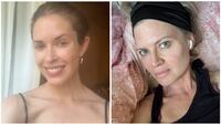 Alexandra Engel and Randi Newton, who stopped using cleanser on their faces and love the results.