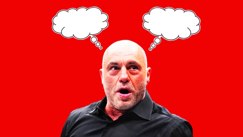Joe Rogan photo illustration