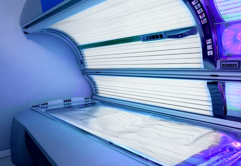 Image of tanning bed