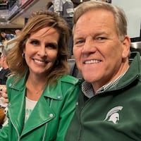 Mike Rogers and his wife, Kristi