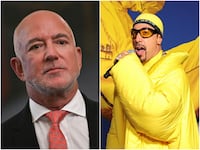Jeff Bezos, Sacha Baron Cohen
