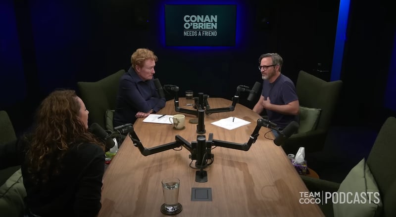 O'Brien's co-host attributed his recent weight gain to a drop in testosterone levels following the birth of his daughter.
