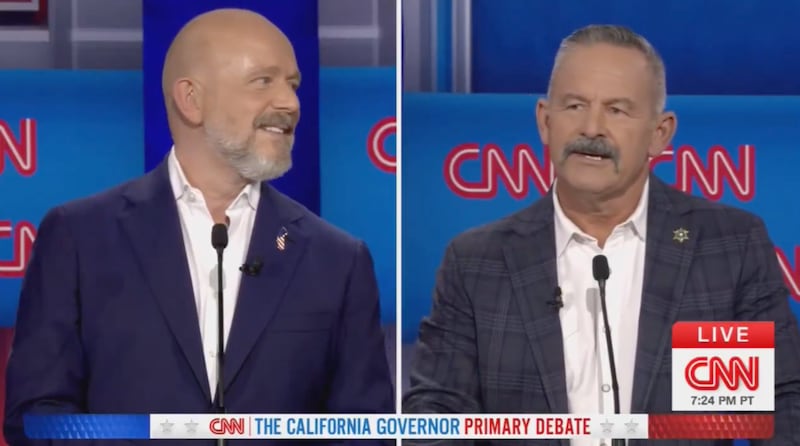 Steve Hilton and Chad Bianco
