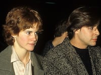 LOS ANGELES - 1986: Actress Ally Sheedy, actor Judd Nelson and actor Anthony Michael Hall pose for a portrait in 1986 in Los Angeles, California.