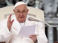 Pope Francis congratulated Russian President Vladimir Putin on his re-election, according to Russian state media.