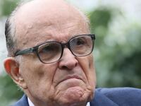 Rudy Giuliani wearing glasses