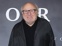 Danny DeVito attends the HBO "The Survivor" New York Premiere at Temple Emanu-El on April 11, 2022, in New York City.