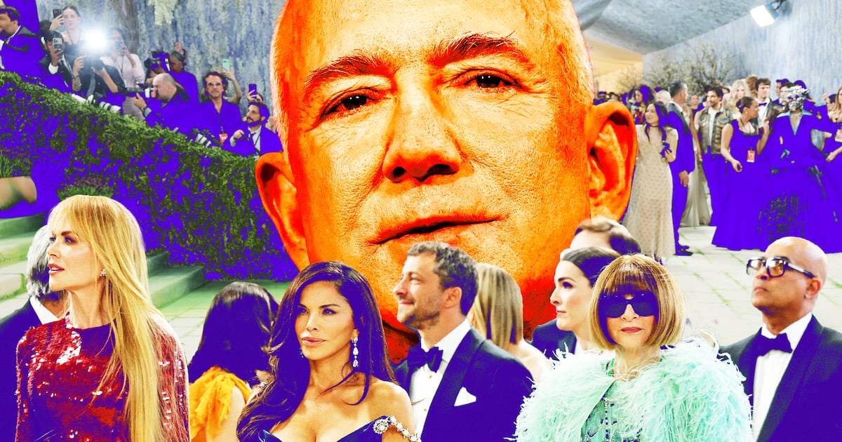 ‘Evil’ Jeff Bezos Accused of Ruining Met Gala