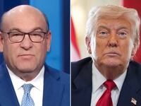 Steve Liesman and Donald Trump