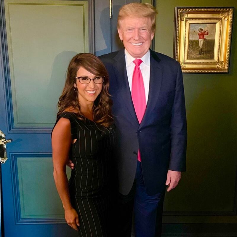 Lauren Boebert is a long-time Trump loyalist and helped him get elected. But their closeness may now be over.