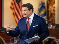 Fox News anchor Bret Baier moderates a Senate forum in June 2023.