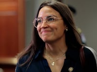 Rep. Alexandria Ocasio-Cortez clarified she was talking about Stephan Miller's height "spiritually" after facing backlash for going after him as 4'10".