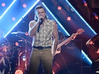 SATURDAY NIGHT LIVE -- "Jason Bateman" Episode 1792 -- Pictured: (l-r) Musical guest Morgan Wallen performs on Saturday, December 5, 2020 -- (Photo By: Will Heath/NBC/NBCU Photo Bank via Getty Images)